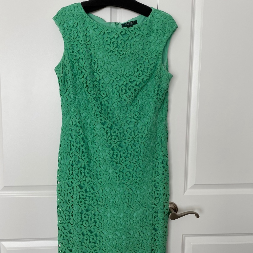 Ralph Lauren Lace Sheath